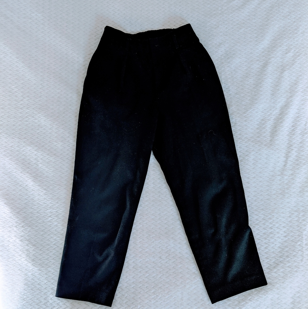 Uniqlo high waisted wool pants S